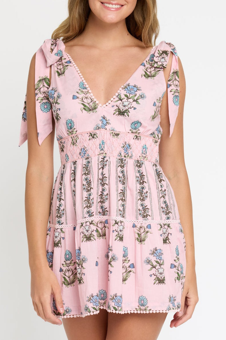 Jaclyn Mini Dress in A Moment In Time