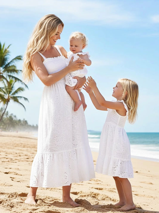 Matching Mom & Me Cotton Dress