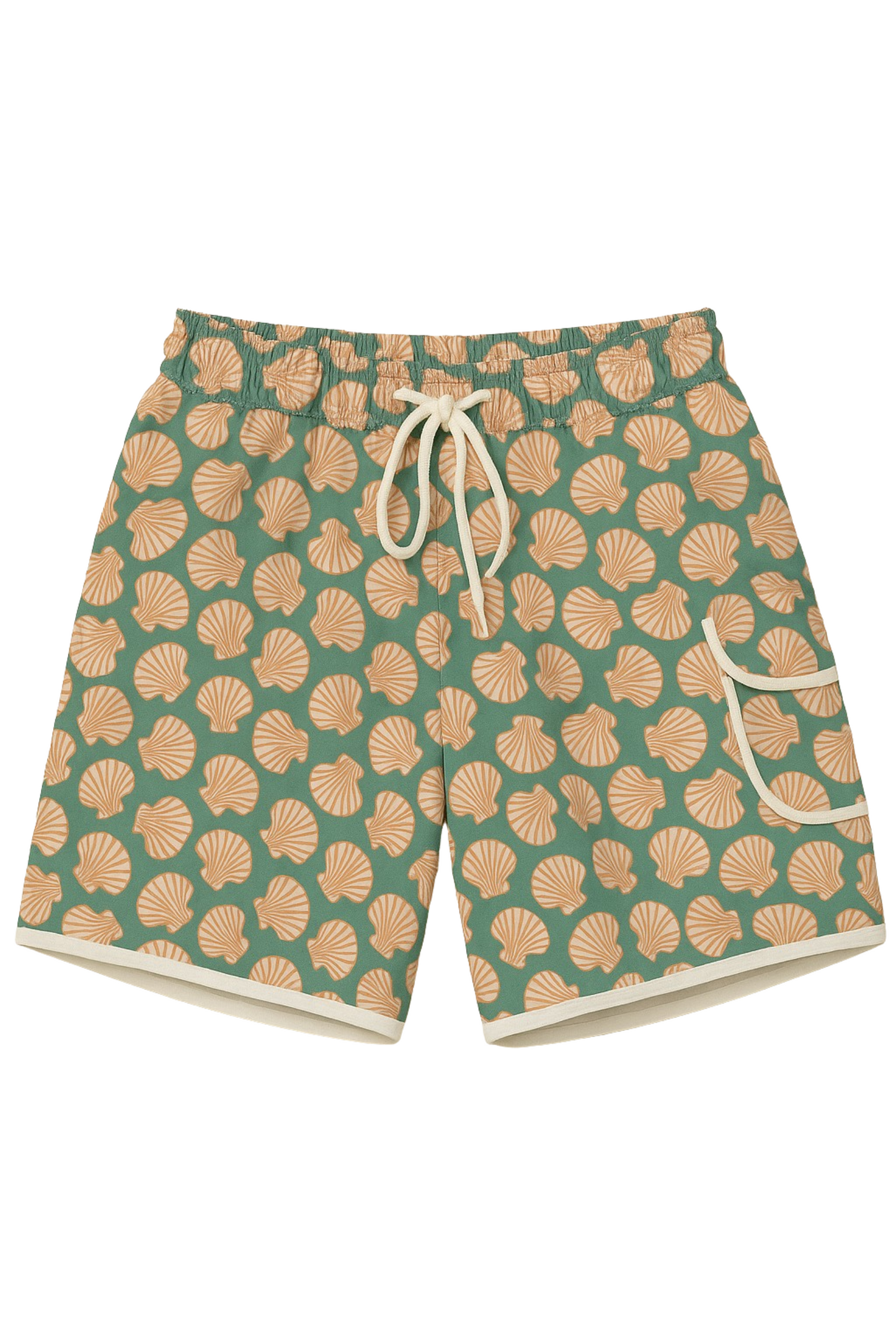 Little Pete Boys Trunks in Shell Chess - FINAL SALE