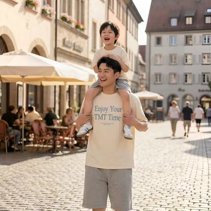 Family Matching Outfits Set Women Men Kids Summer Casual Clothes