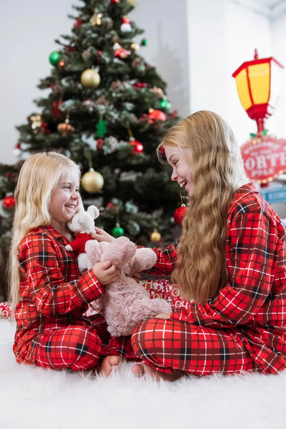Family Matching Christmas Plaid Pajama Outfit Sets