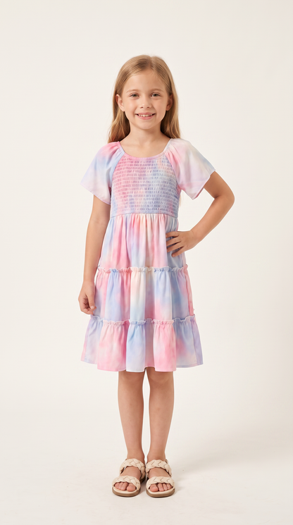 Mom and Daughter Bohemian Matching Beach Summer Dress