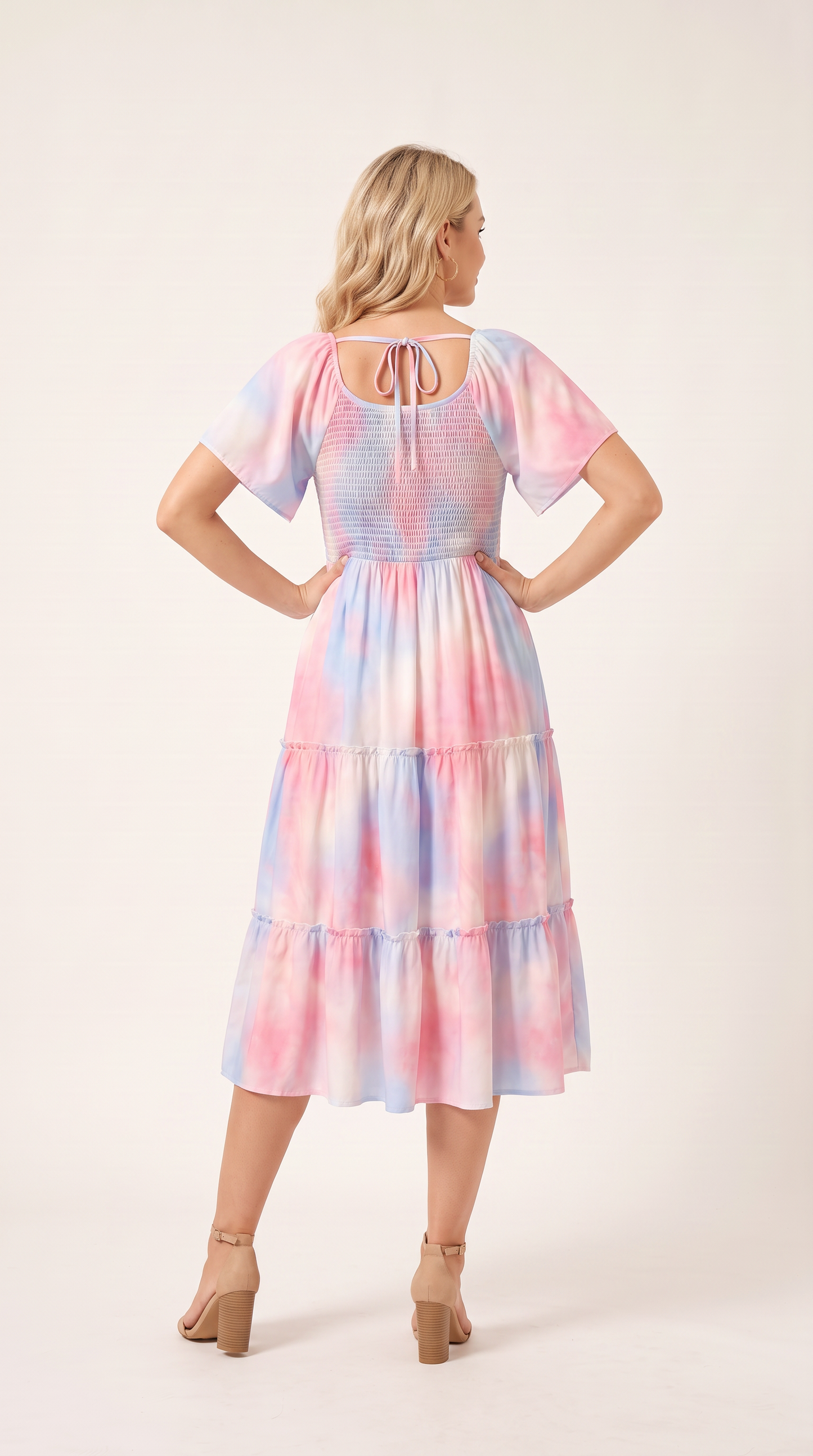 Mom and Daughter Bohemian Matching Beach Summer Dress