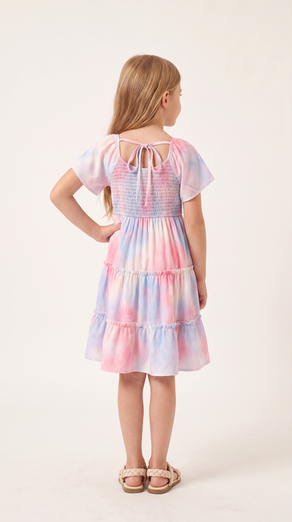 Mom and Daughter Bohemian Matching Beach Summer Dress