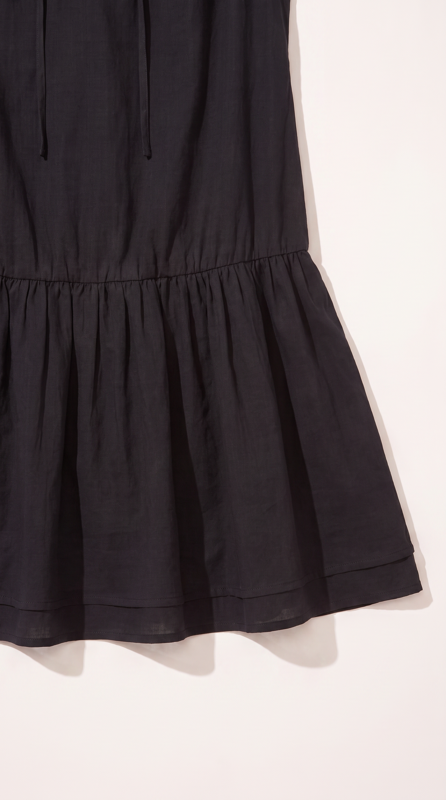 Mom and Daughter Sleeveless Black Summer Dress Set