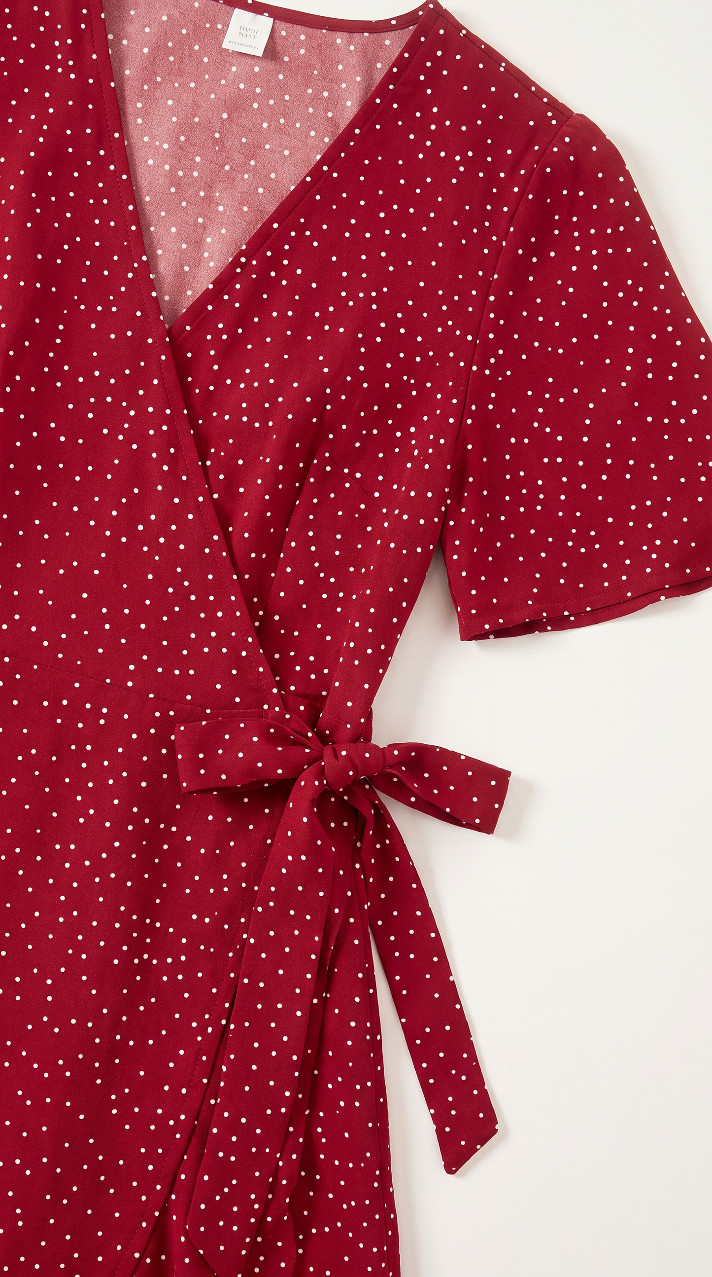 Mom and Daughter Red Polka Dot Dress Set