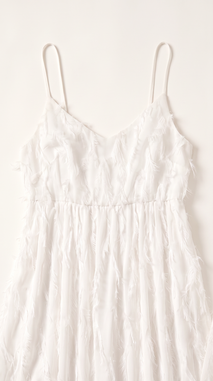 Mom and Daughter White Lace Maxi Summer Dress Set